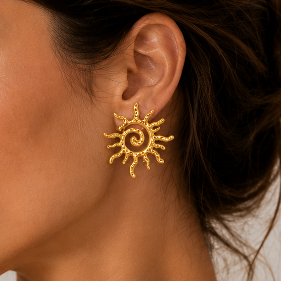 Aether Sun Earrings