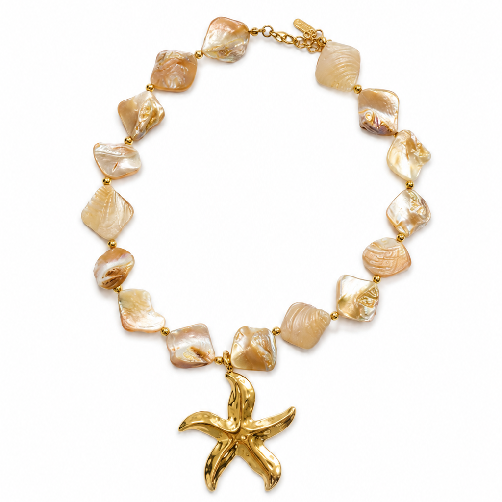 Aqua Charm Necklace