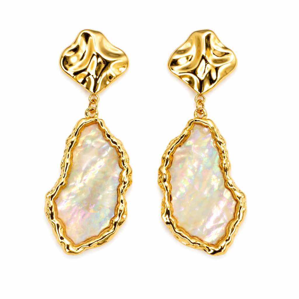 Ocean Pearl Glow Earrings