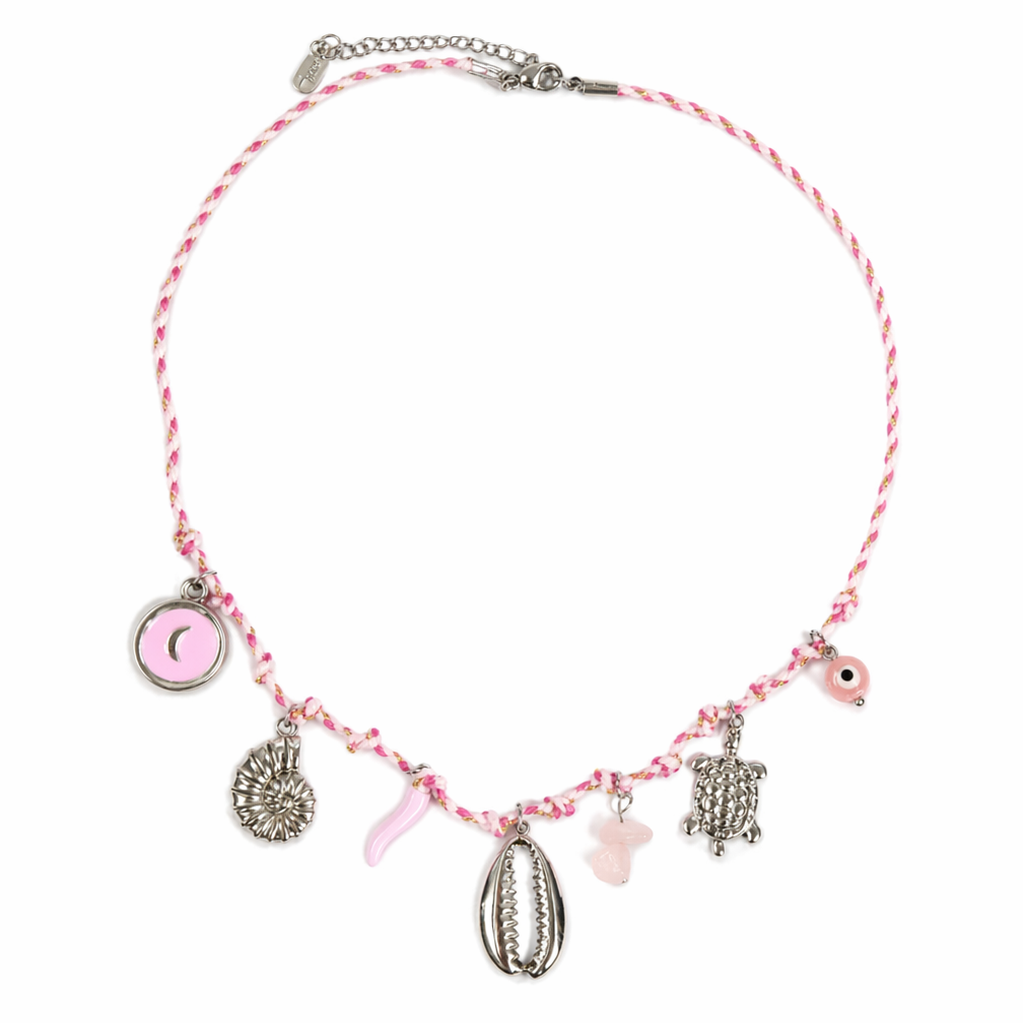 Pink Ocean Necklace