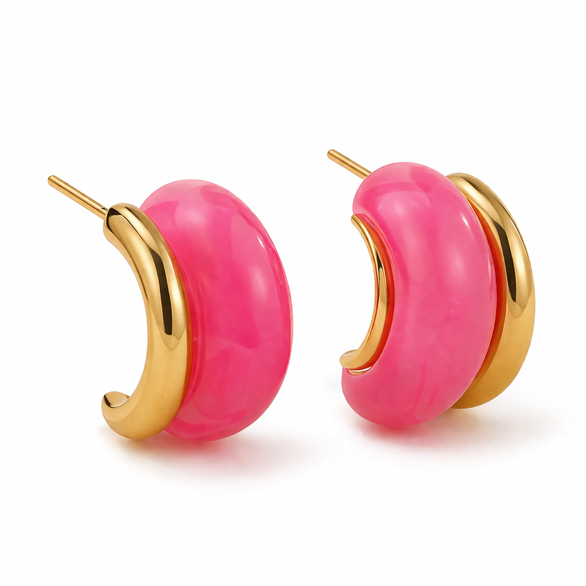 Candy Glow Hoops