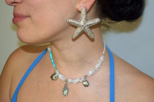 Starfish Shine Earrings