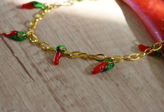 Chilli Gold Necklace