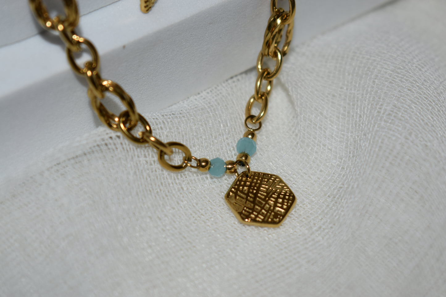 Golden Weave Necklace