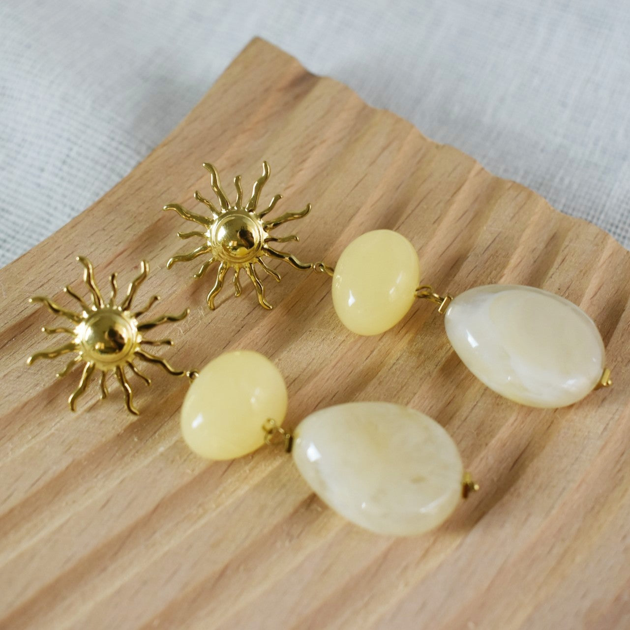 Solar Drop Earrings