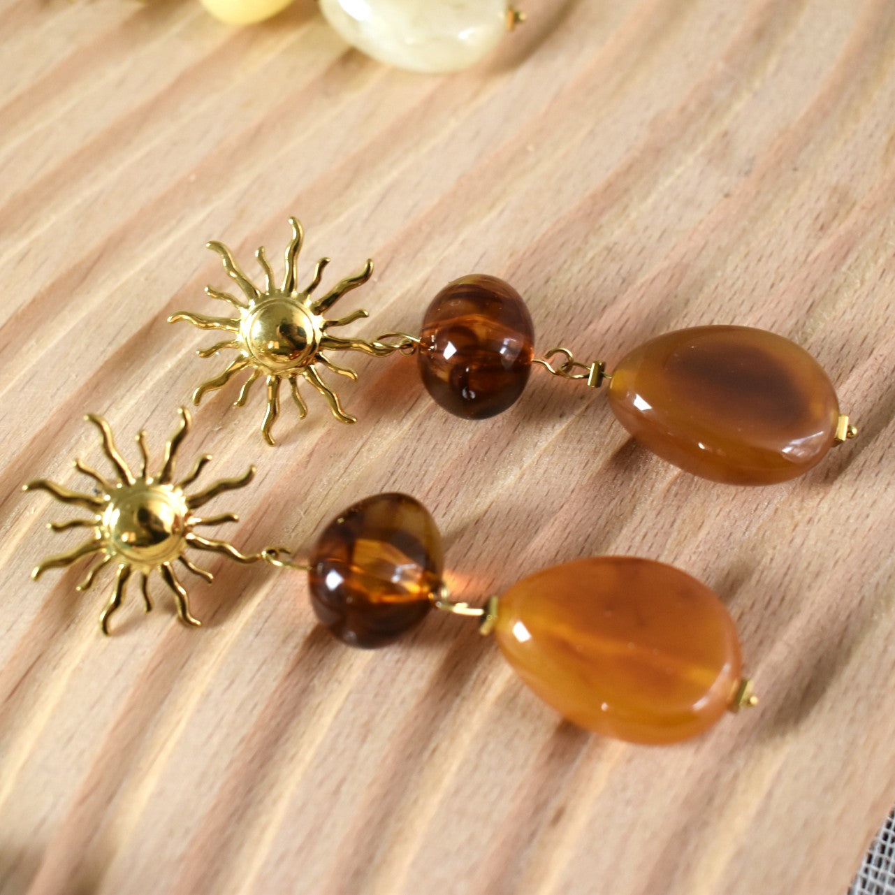Solar Drop Earrings