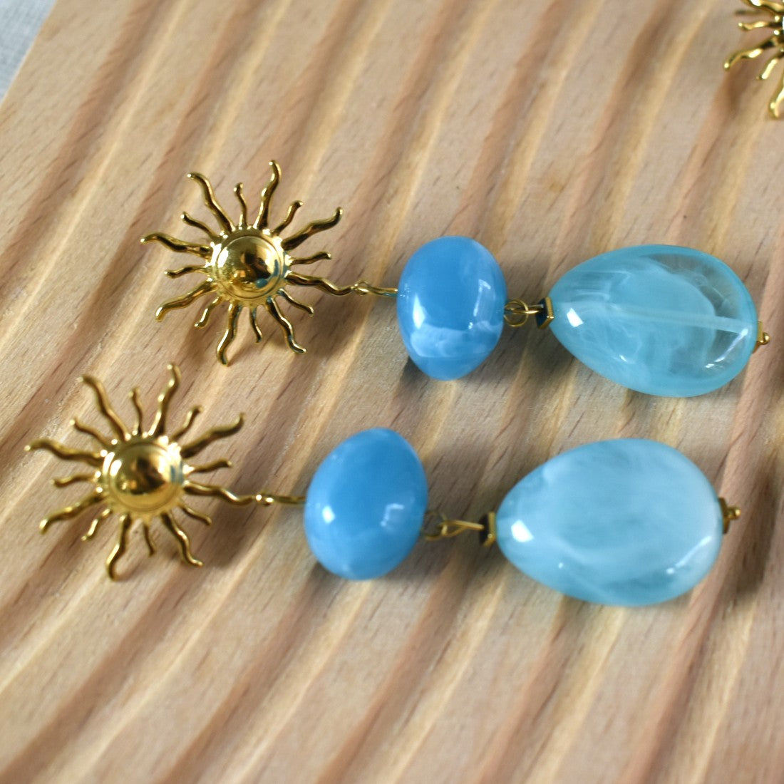 Solar Drop Earrings