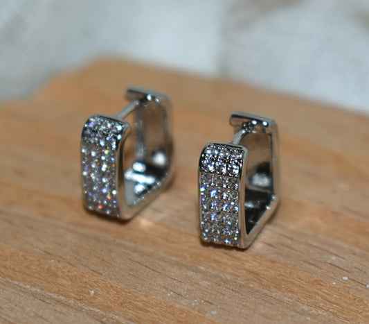 Luna Pavé Earrings