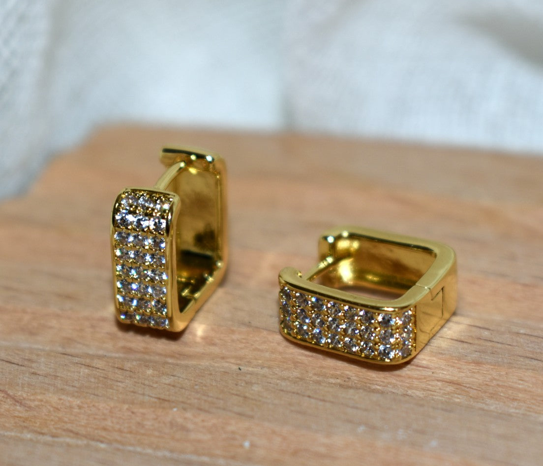 Luna Pavé Earrings