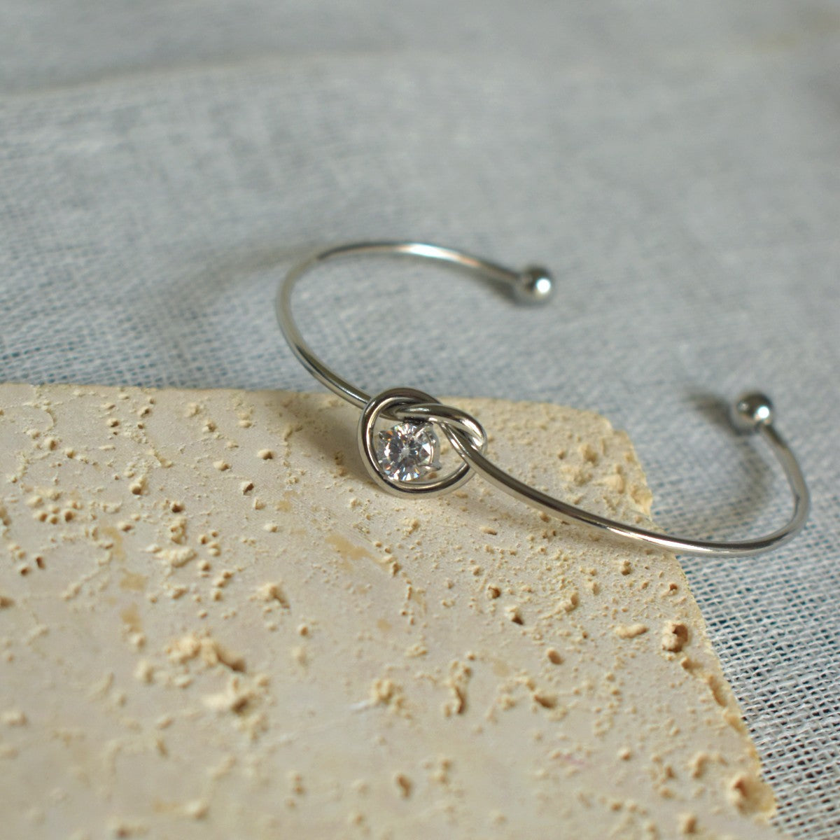 Crystal Twist  Cuff