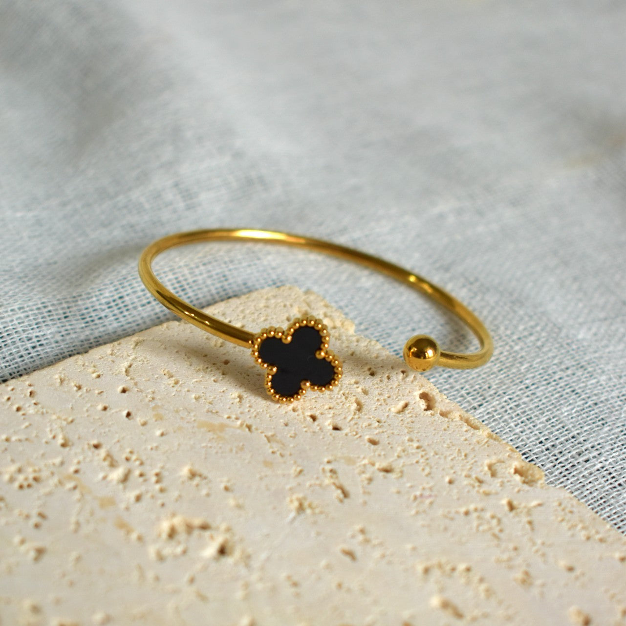 Lucky Clover Cuff