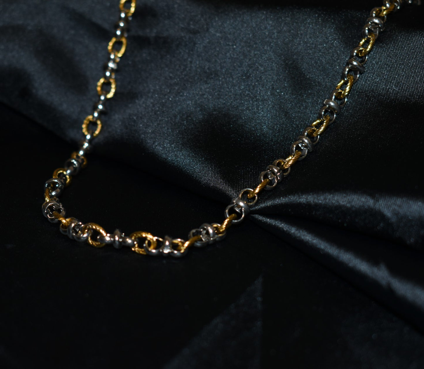 Gold & Silver Loop Chain