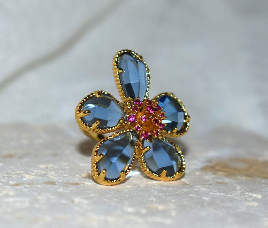 Golden Bloom Ring