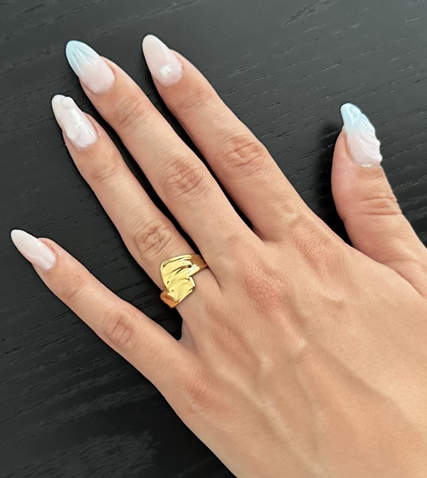 Sculpted Wrap Ring