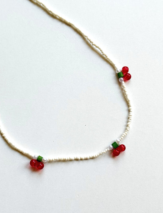 Cherry Beads Necklace