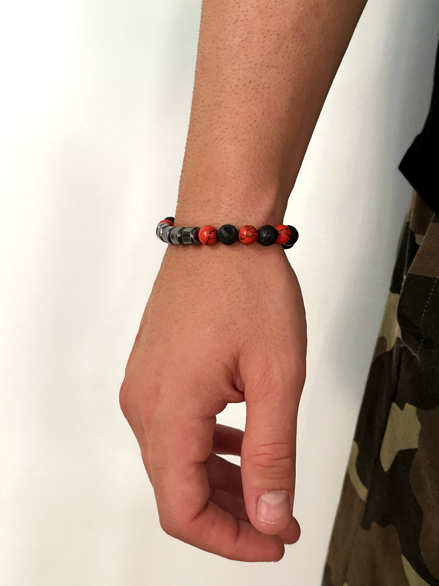 Crimson Onyx Bracelet