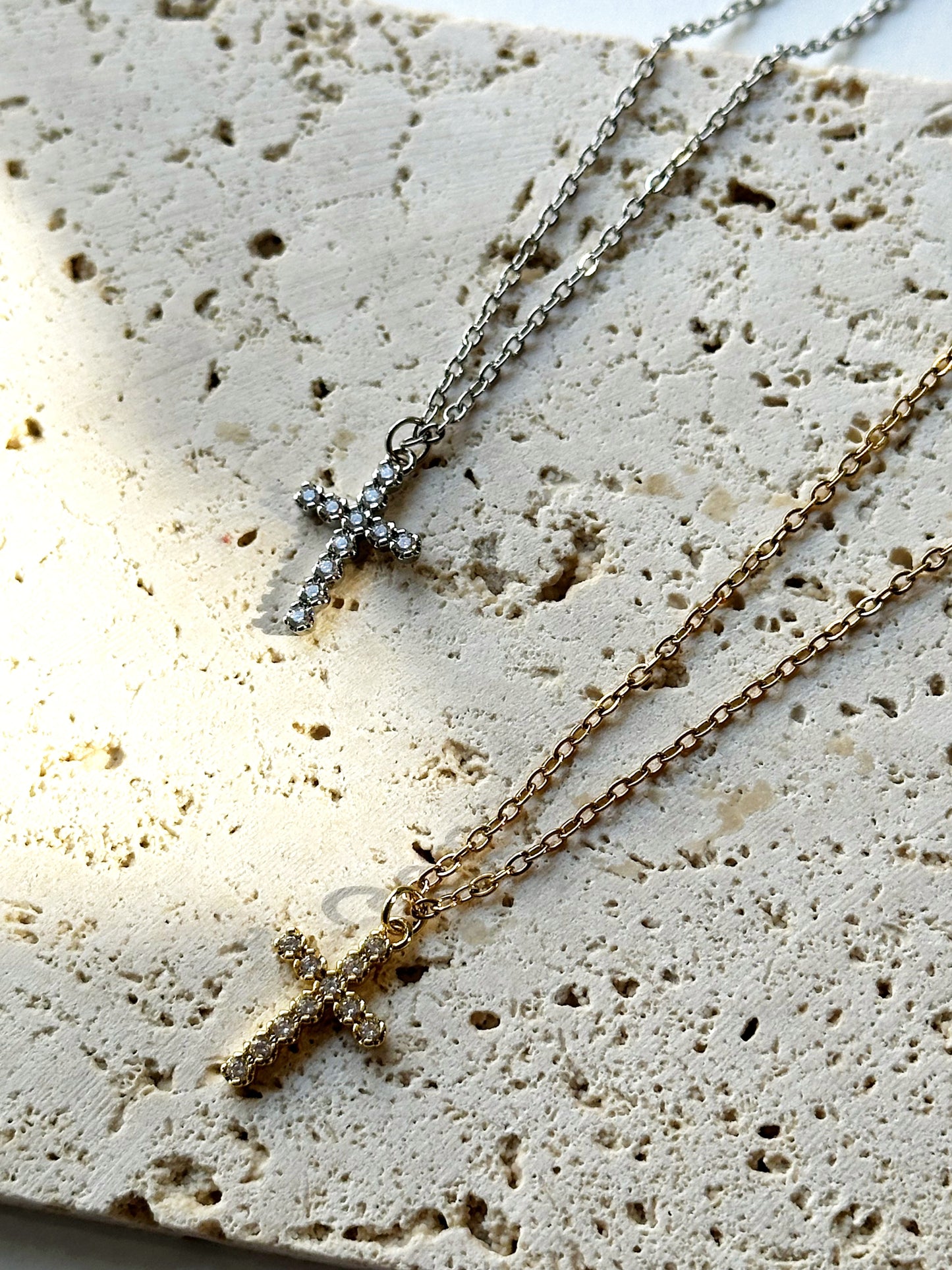 Mini Cross Necklace