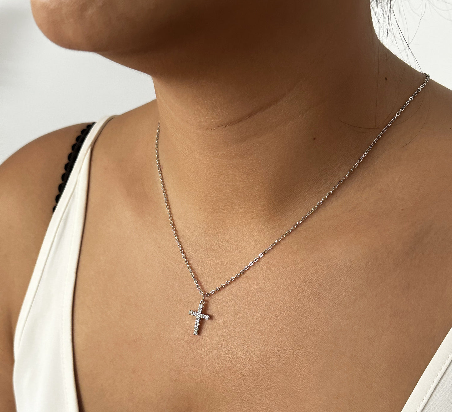 Mini Cross Necklace