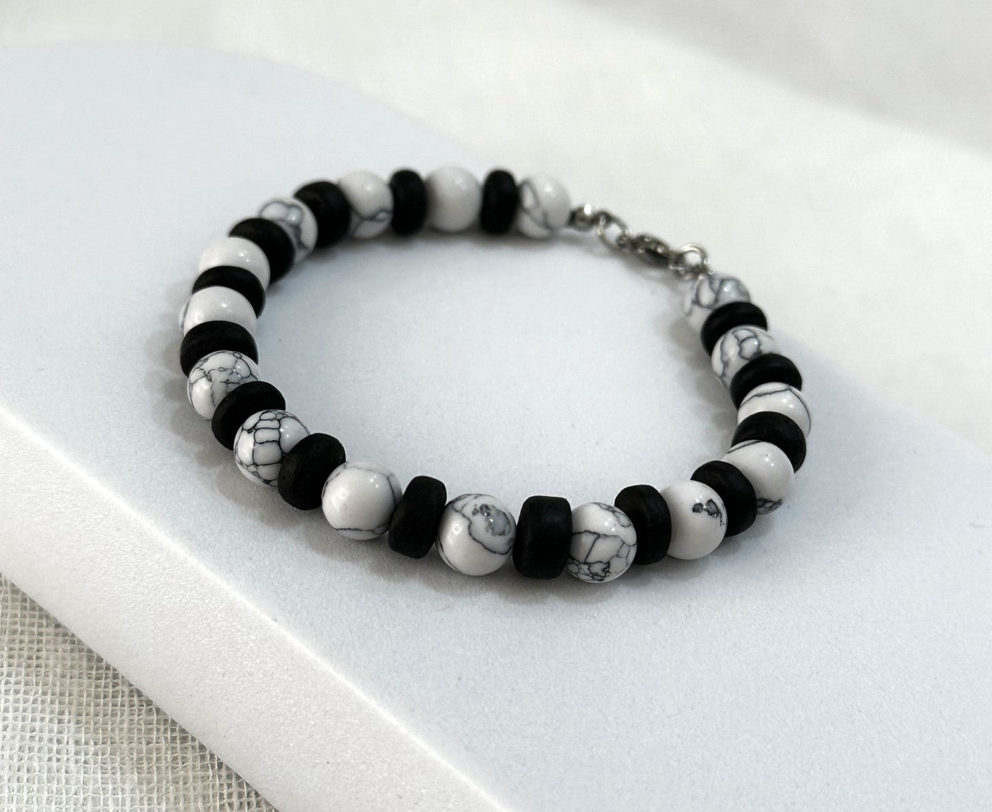 Monochrome Pulse Bracelet