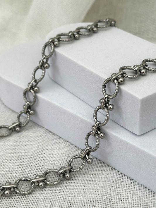 Silver Edge Chain