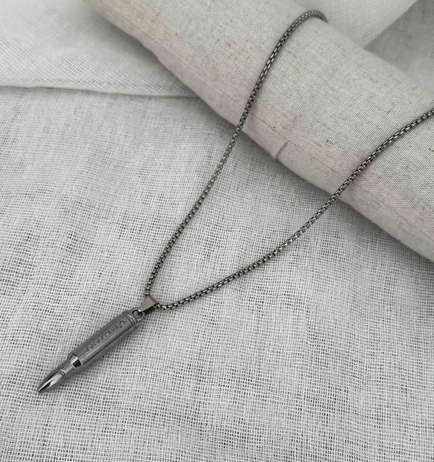 Punk Bullet Necklace