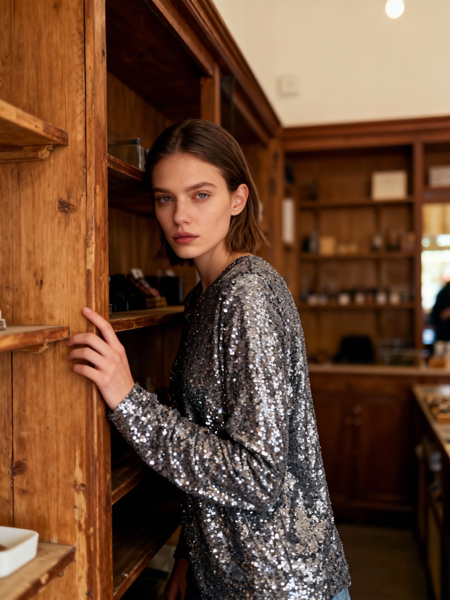 THE SPARKLE COLLECTION - Shiny Top