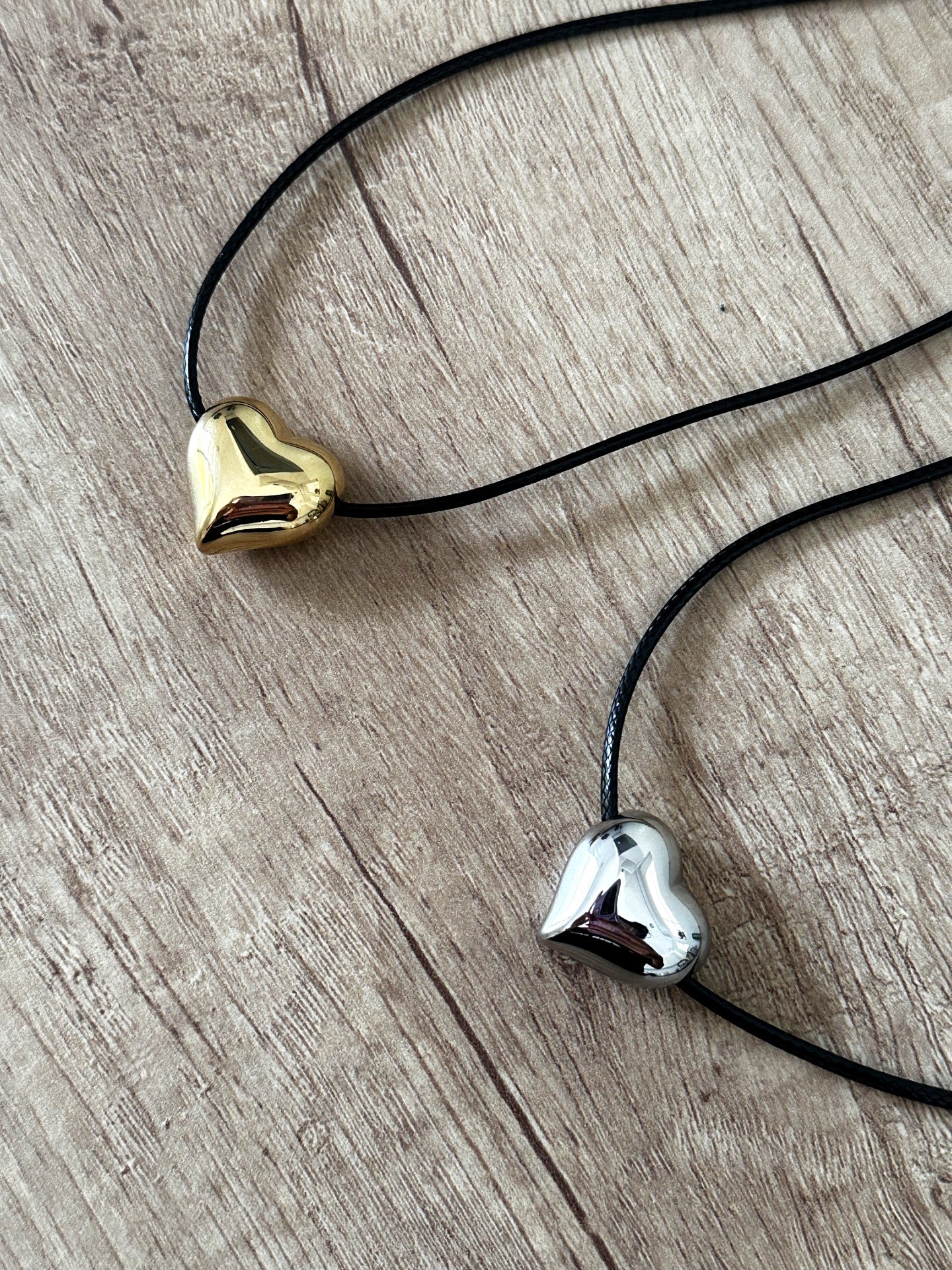 Dual Heart Pendant Necklace