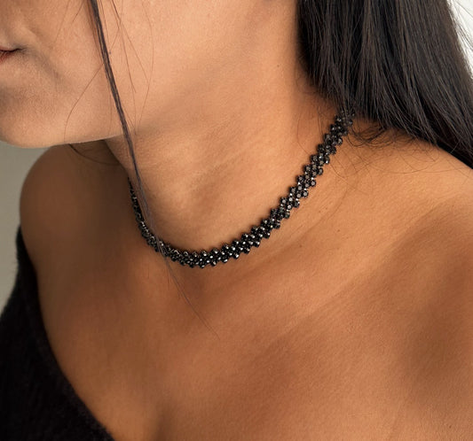 Elegant Beaded Choker