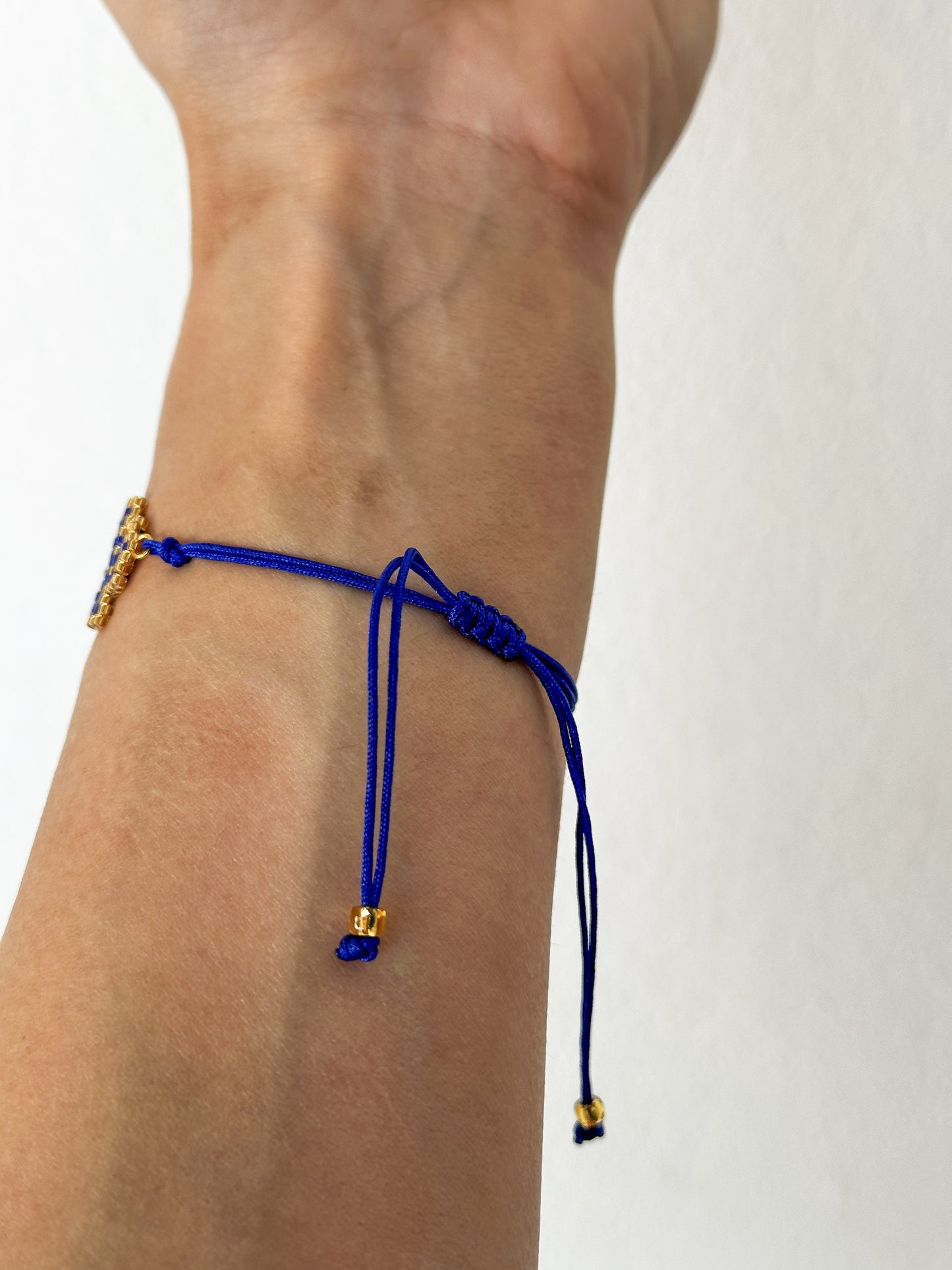 Evil eye bracelet in blue