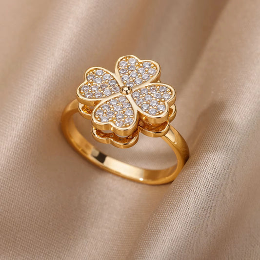 Calm & Shine Spinner Ring