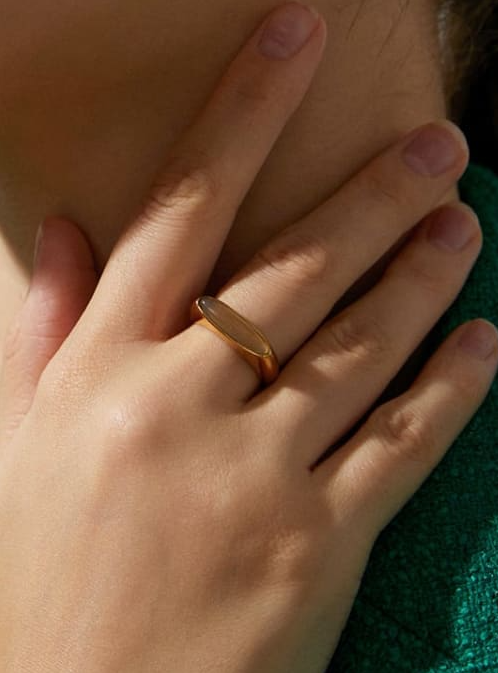 Tiger Eye Power Ring