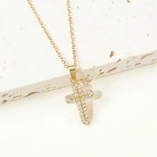 Bright Cross Necklace