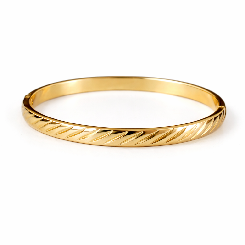Selene Textured Bangle