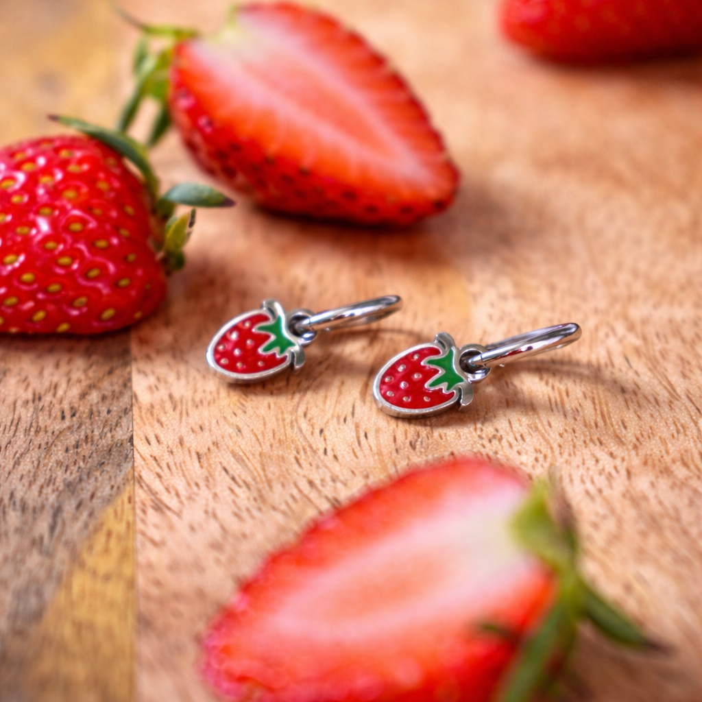 Strawberry Mini Hoops