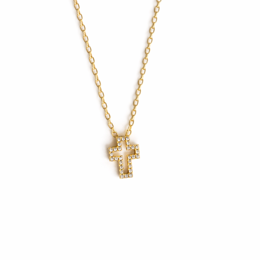 Elara Cross Necklace