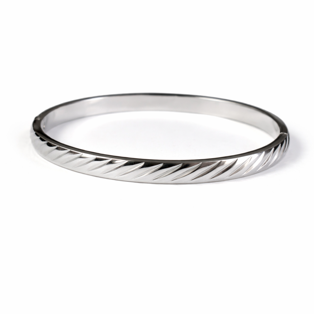 Selene Textured Bangle
