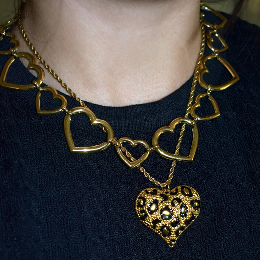Chain of Hearts Necklace